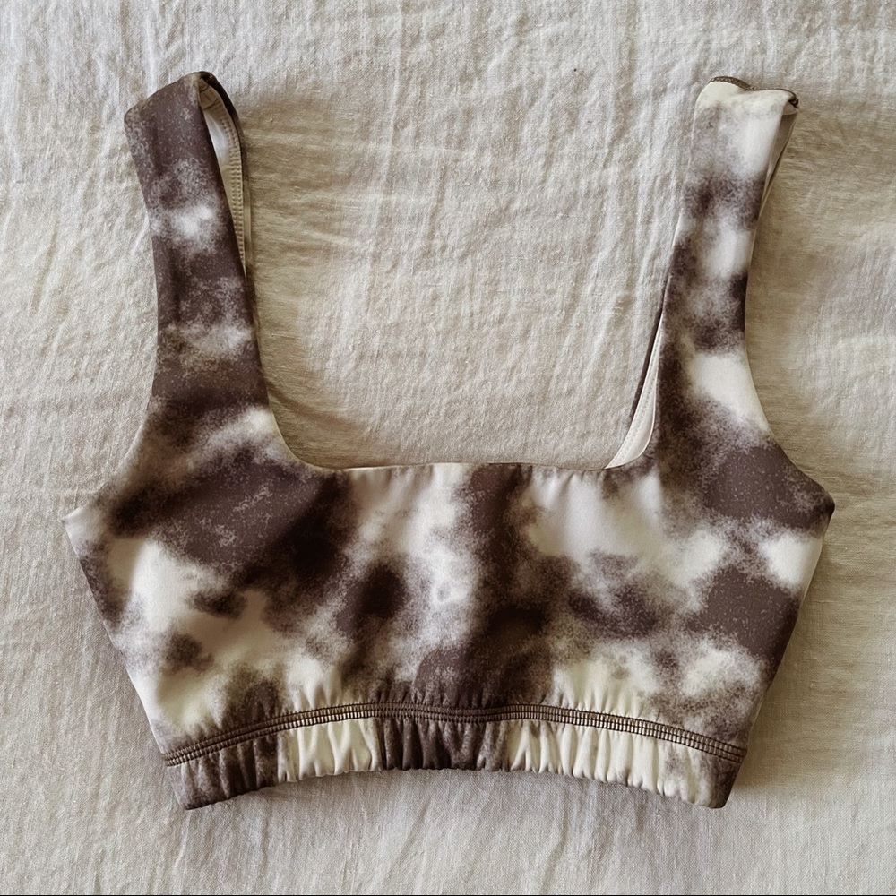 TAN+LINES Laguna Bra Cocoa Clouds